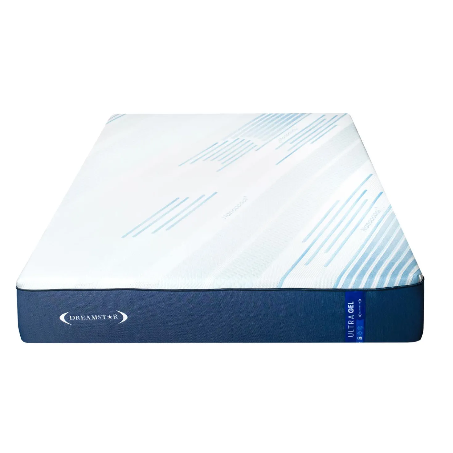 Matelas double roulé semi-ferme en mousse mémoire - 54"