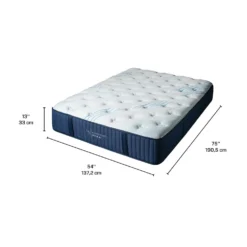 Matelas double roulé semi-ferme en mousse mémoire - 54