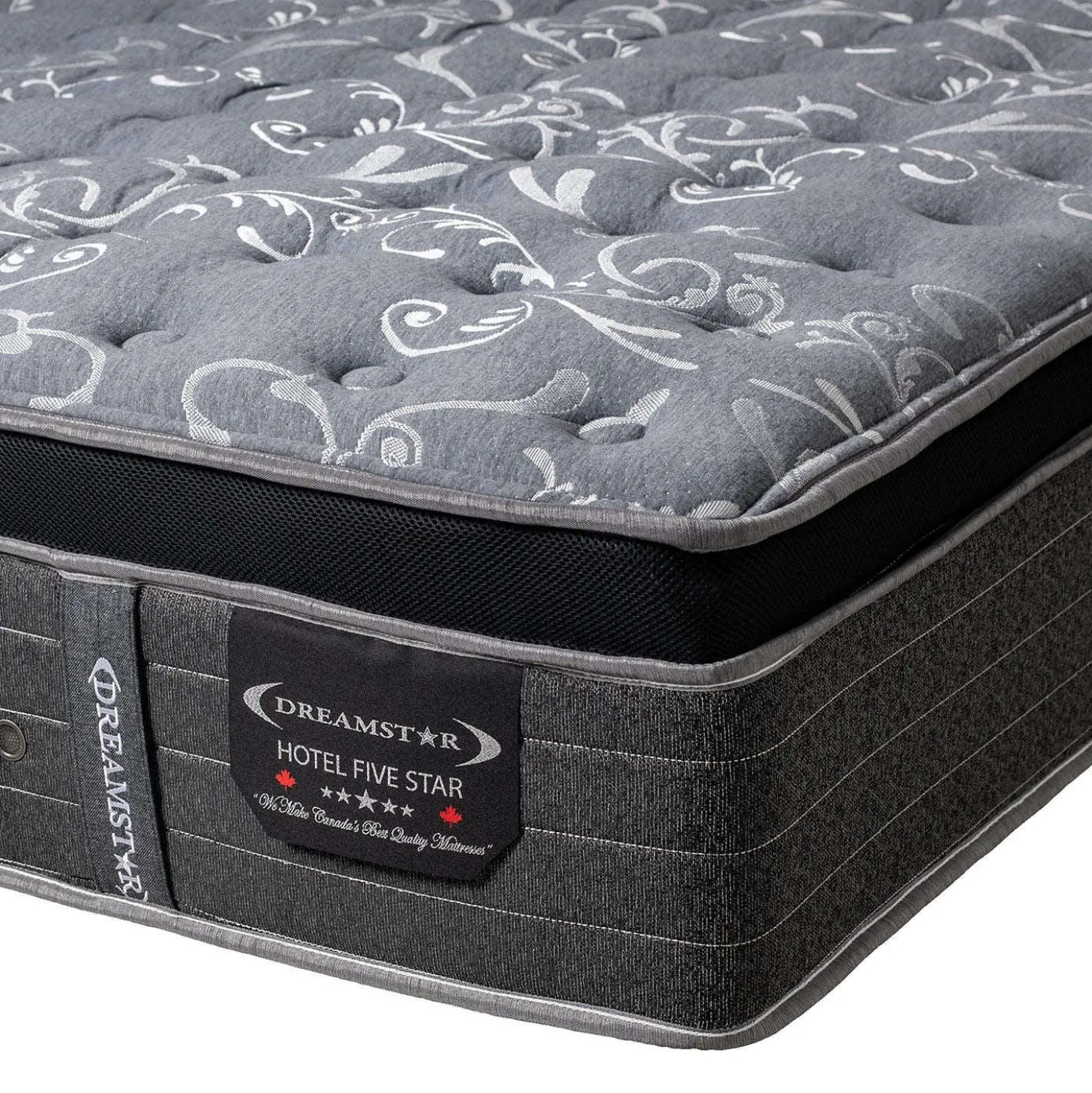 Matelas double semi-ferme à ressorts ensachés - 54"