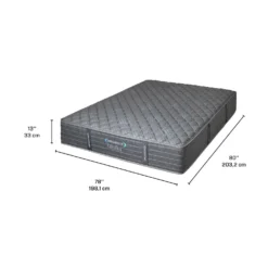 Matelas king ferme à ressorts ensachés - 78