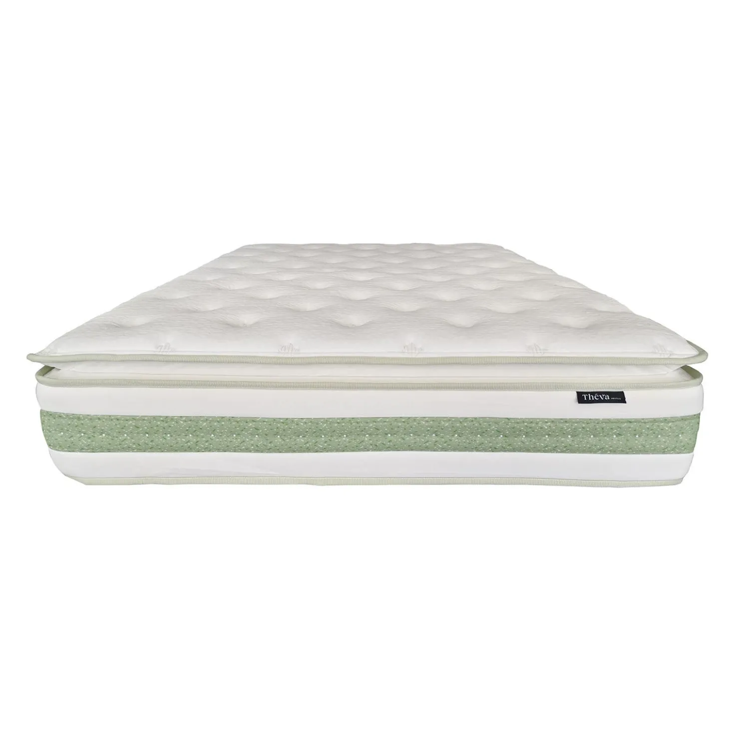 Matelas king roulé hybride semi-ferme - 80"