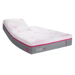 Matelas queen roulé ferme avec nanoressorts à têtes séparées - 60