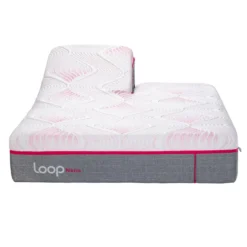 Matelas queen roulé moelleux avec nanoressorts à têtes séparées - 60"