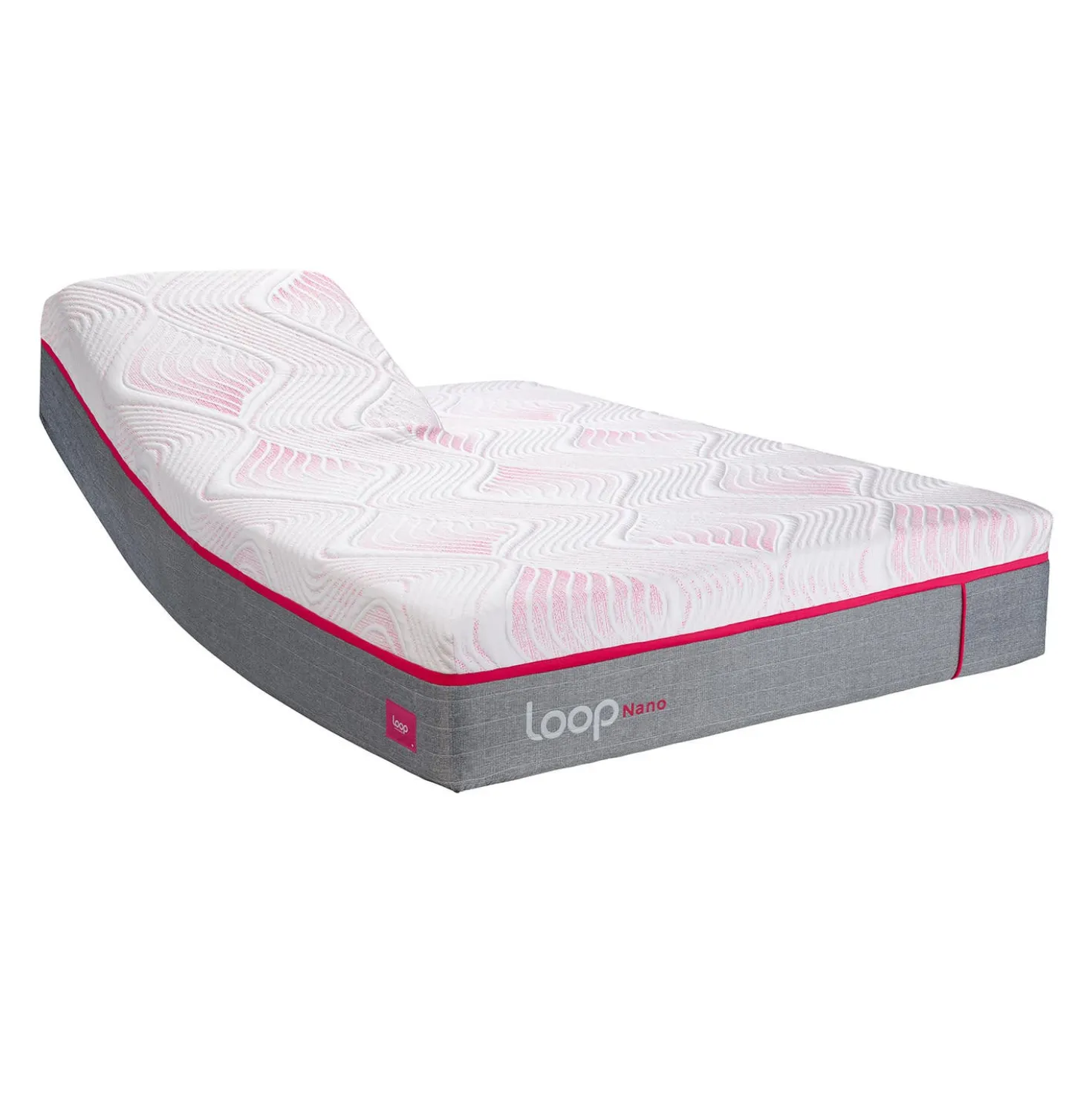 Matelas queen roulé moelleux avec nanoressorts à têtes séparées - 60"