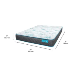 Matelas simple roulé ferme en mousse - 39