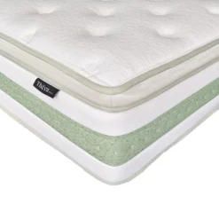 Matelas simple roulé hybride semi-ferme - 39