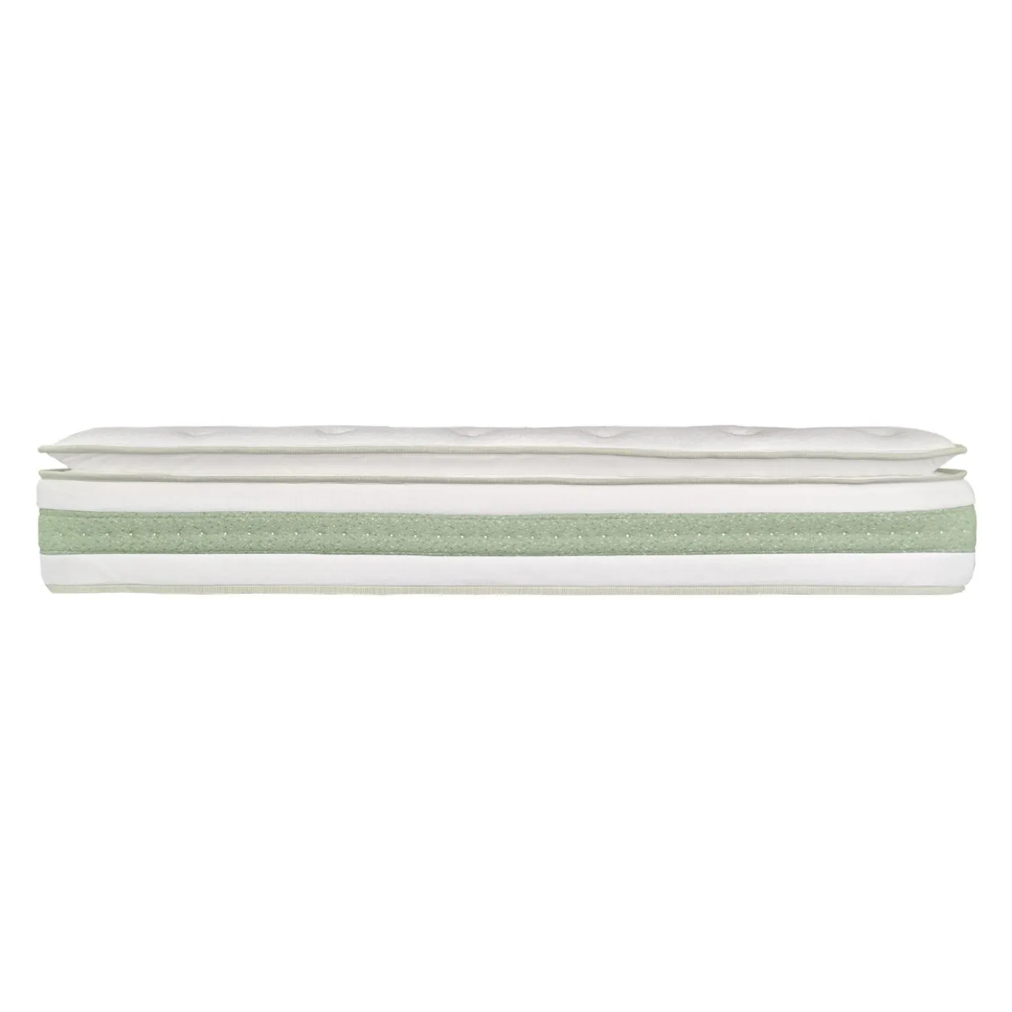 Matelas simple roulé hybride semi-ferme - 39"