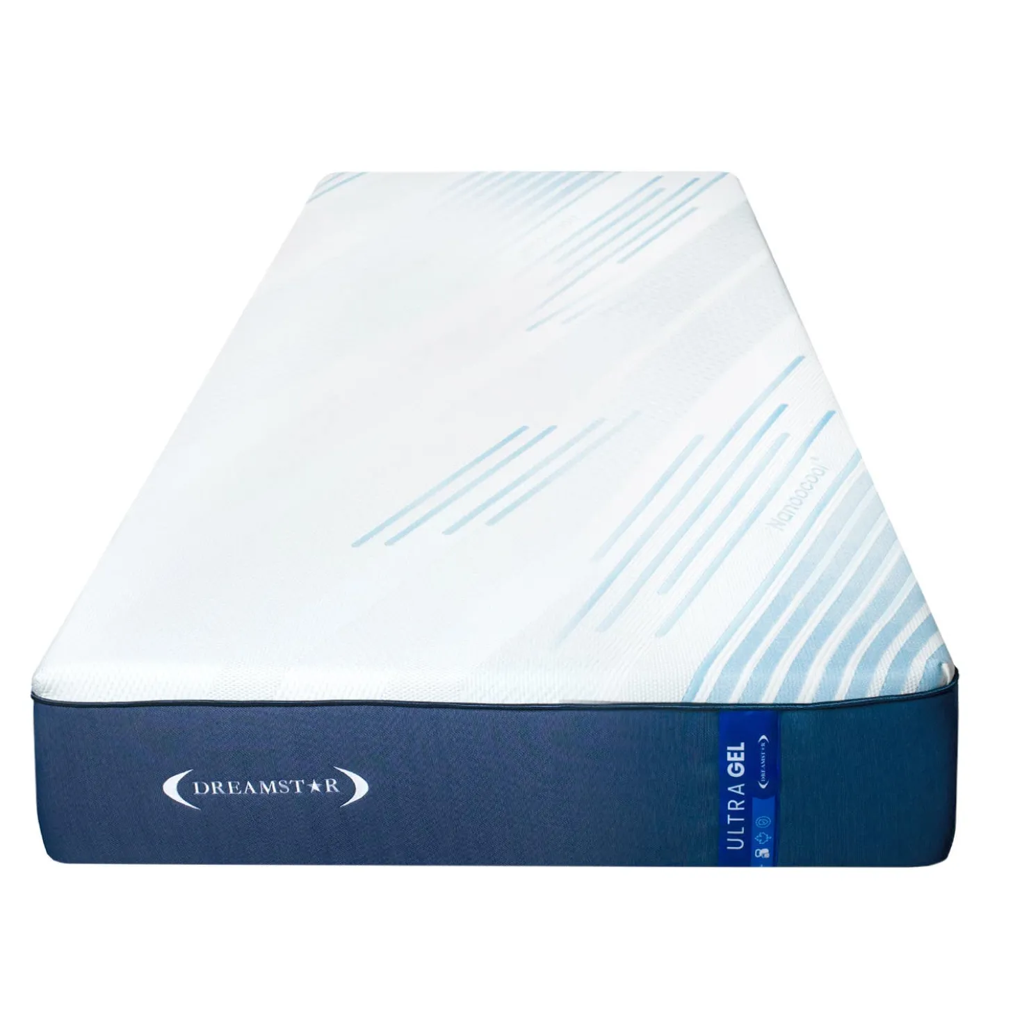 Matelas simple roulé semi-fermeen mousse mémoire - 39"