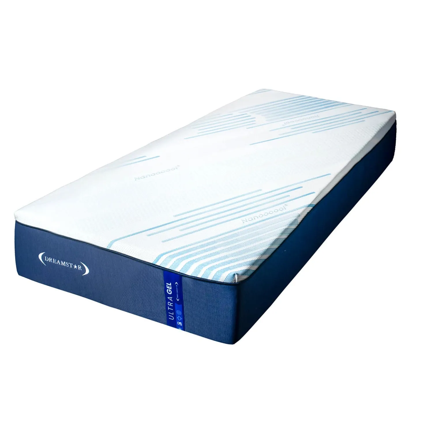 Matelas simple roulé semi-fermeen mousse mémoire - 39"