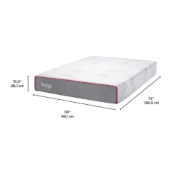 Matelas simple roulé semi-fermeen mousse mémoire - 39