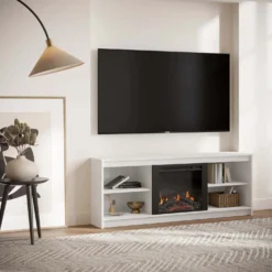 Meuble télé avec foyer électrique 60" - South Shore