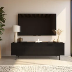 Meuble télé avec rangement 70" - Nexera