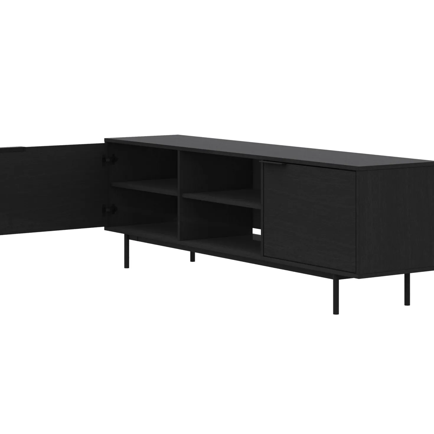 Meuble télé avec rangement 70" - Nexera