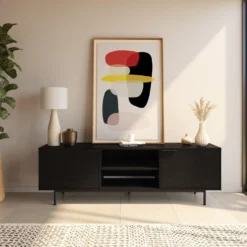 Meuble télé avec rangement 70