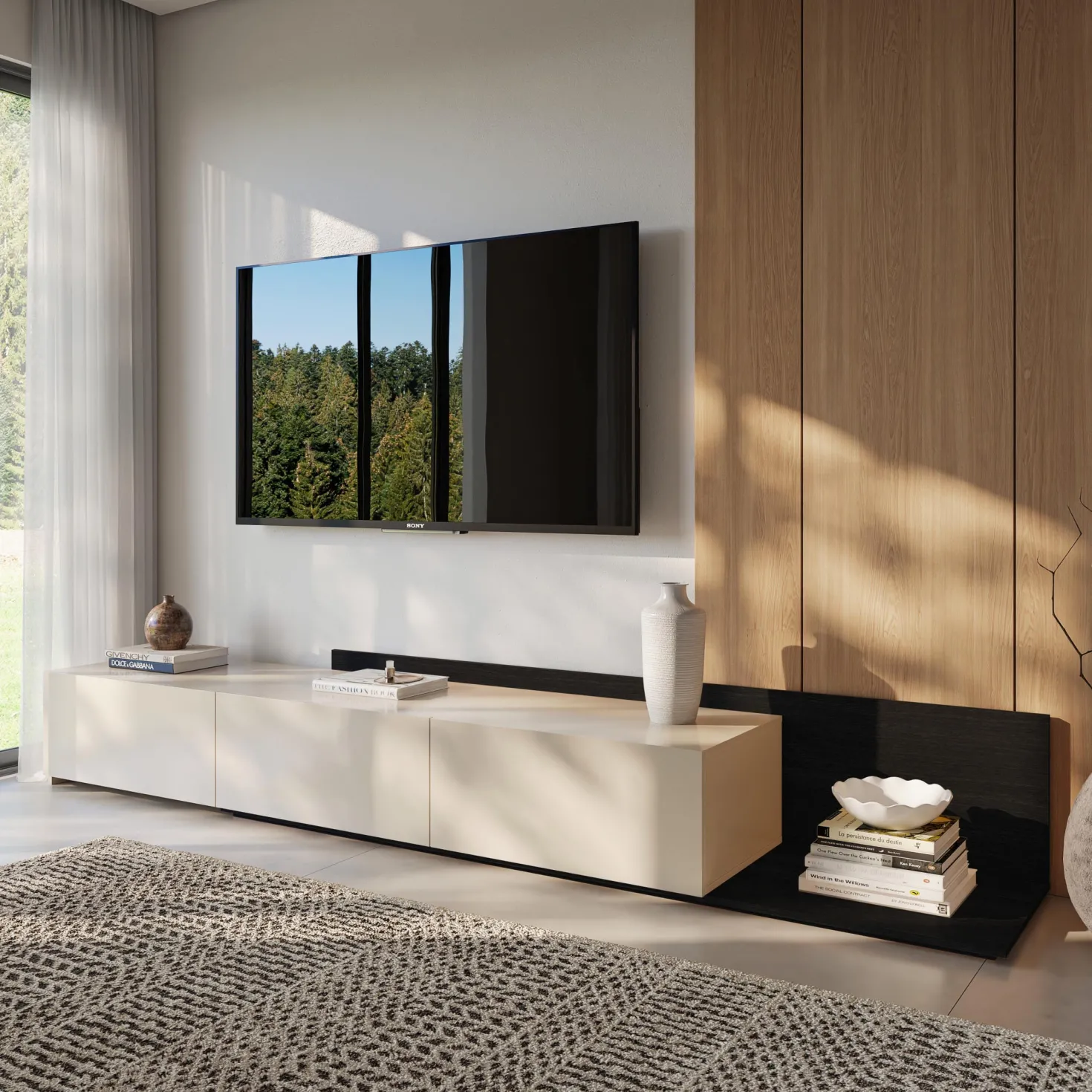Meuble télé extensible - Nexera