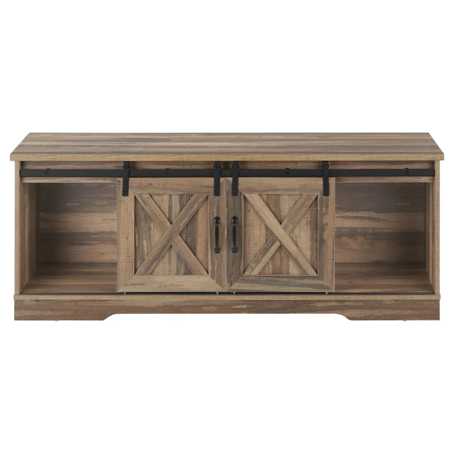 Meuble TV avec portes coulissantes 60" - Monarch