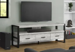 Meuble TV avec tiroirs 60" - Monarch