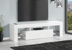 Meuble TV avec tiroirs 63" - Monarch