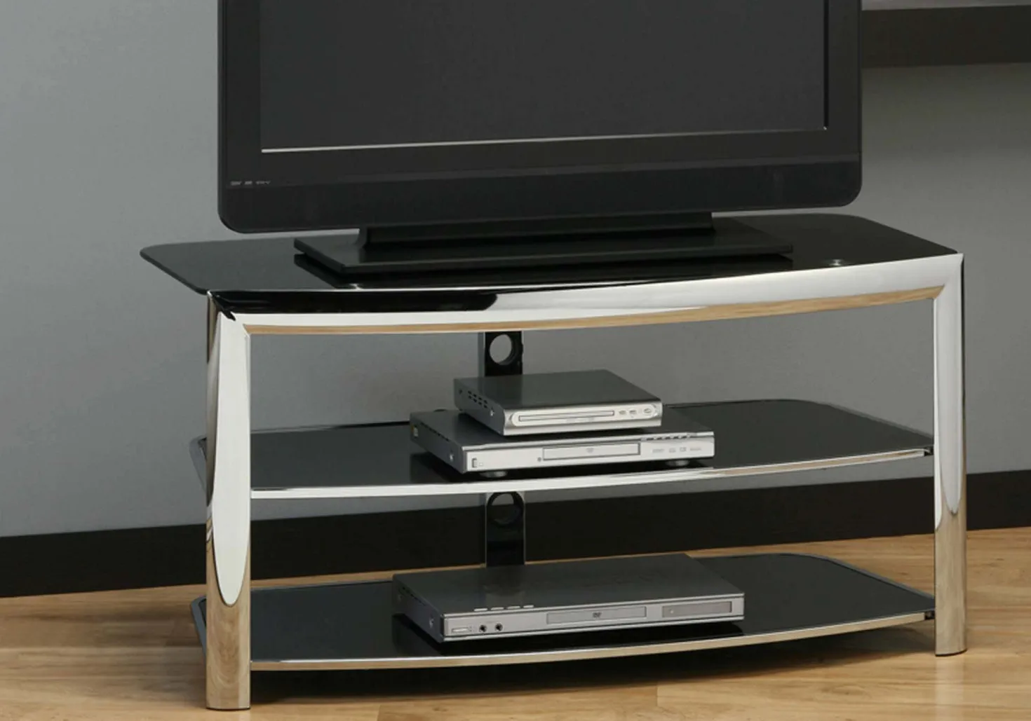 Meuble TV en verre 43" - Monarch