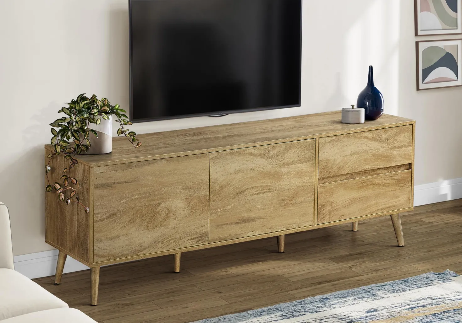 Meuble TV 72" - Monarch