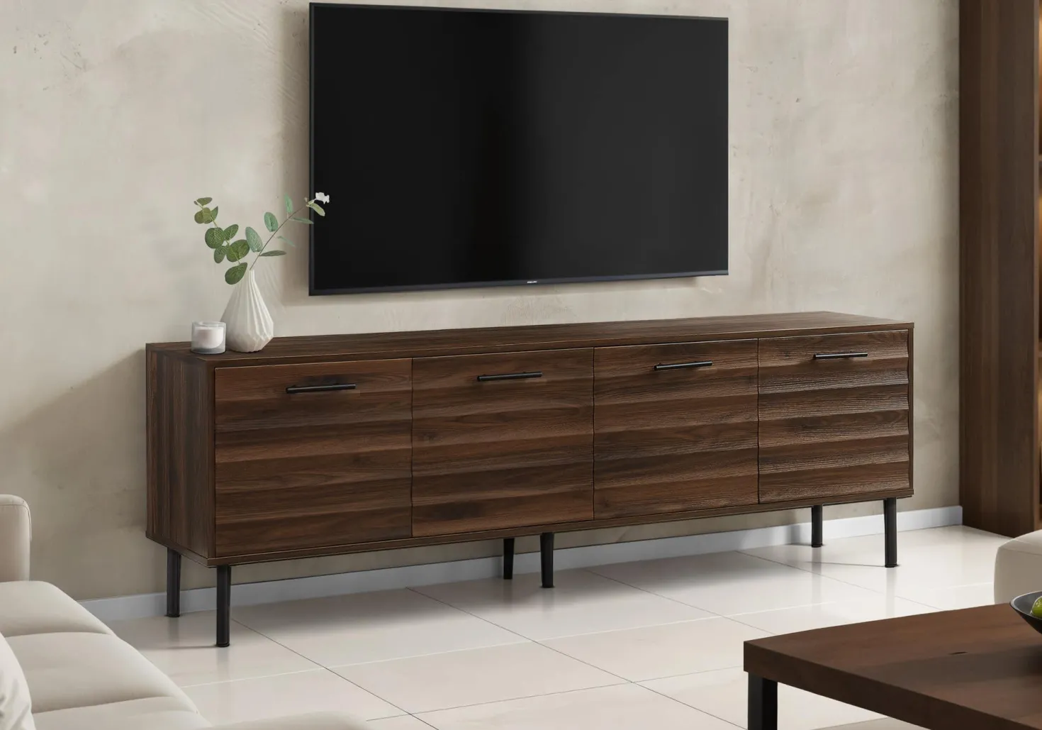 Meuble TV 72" - Monarch