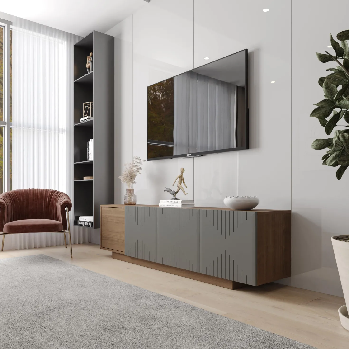 Meuble TV 72" - Nexera
