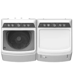 Midea Ensemble laveuse sécheuse, Blanc, Chargement par le haut
