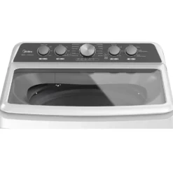 Midea Ensemble laveuse sécheuse, Blanc, Chargement par le haut