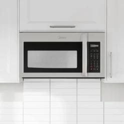 Midea Micro-ondes/Hotte, Inox, 29.25