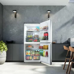 Midea Réfrigérateur/congélateur convertible 20 pi3 30 po Inox Tout réfrigérateur - MRU21C7BST