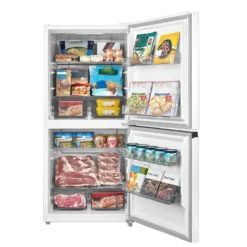 Midea Réfrigérateur/congélateur convertible 20 pi3 30 po Blanc Tout réfrigérateur - MRU21C7BWW