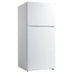 Midea Réfrigérateur 18,1 pi3 30 po Blanc Congélateur en haut - MRT18D3BWW