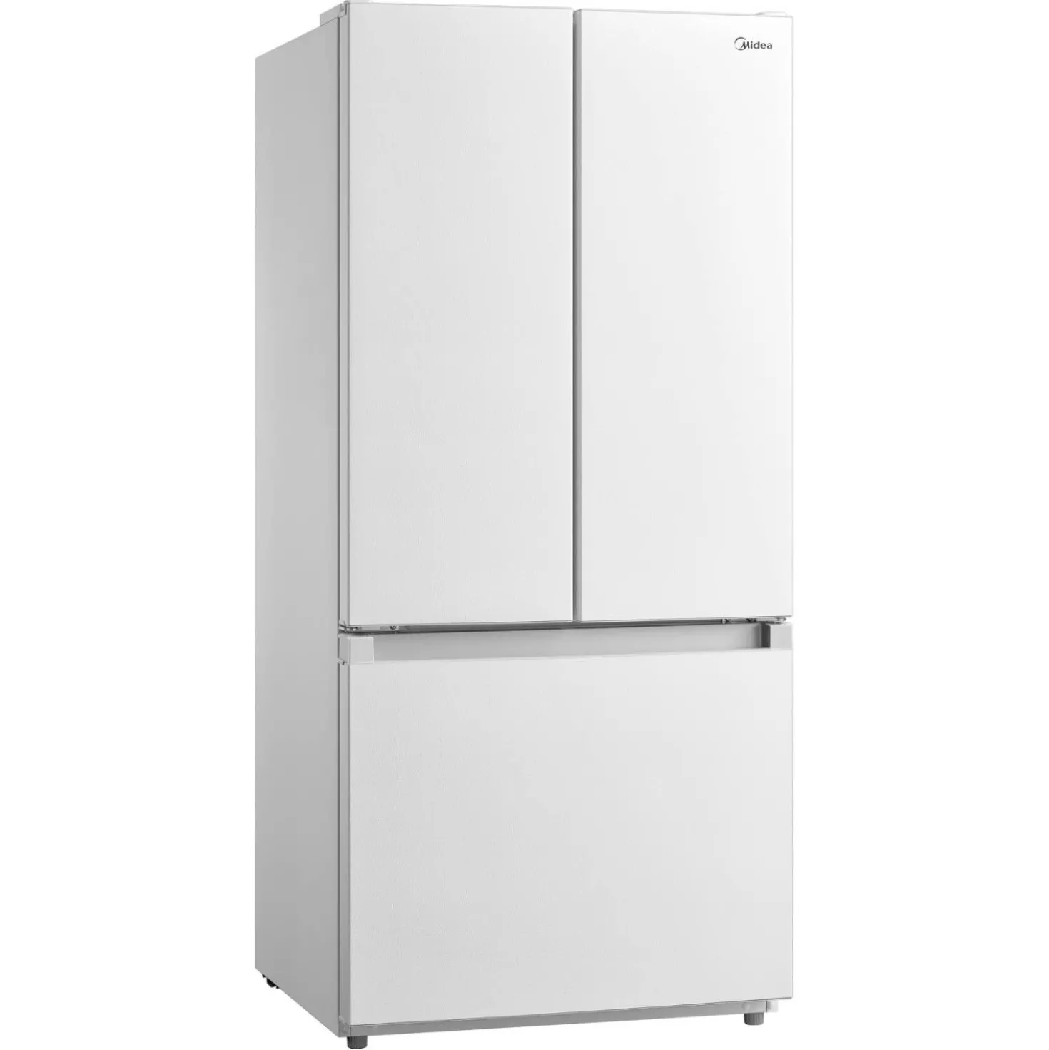 Midea Réfrigérateur 18,4 pi3 30 po Blanc Portes françaises - MRF18B4AWW
