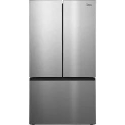 Midea Réfrigérateur 26,5 pi3 36 po Inox Portes françaises - MRF27I6BST