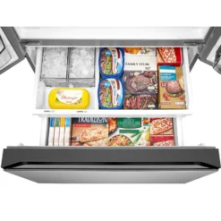 Midea Réfrigérateur 31,7 pi3 36 po Inox Portes françaises - MRF32I6BST