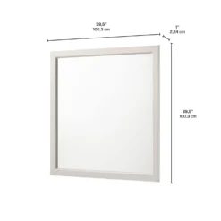 Miroir pour commode de chambre à coucher