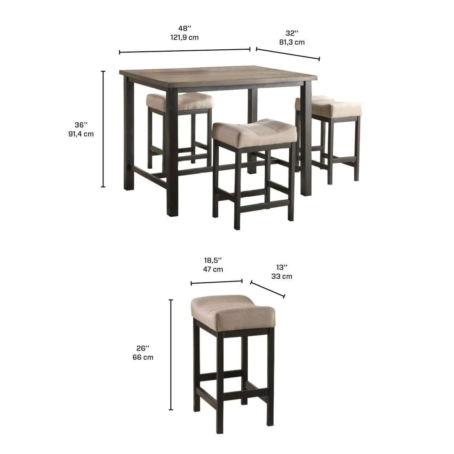 Mobilier cuisine pub 5 mcx