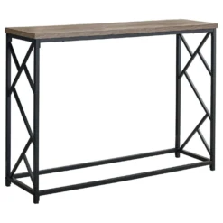 Monarch specialties i 3533 console d'entrée - table d'appoint moderne - taupe - Monarch