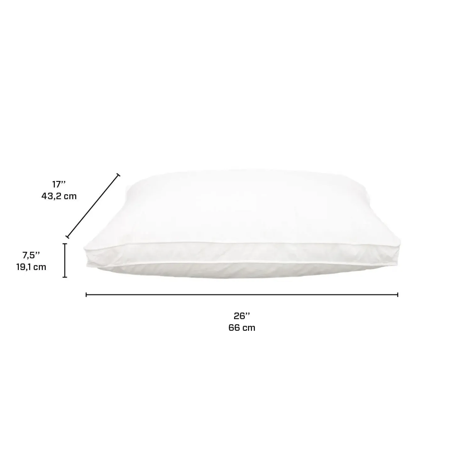 Oreiller microfibre