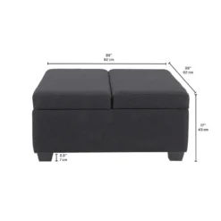 Ottoman avec rangement
