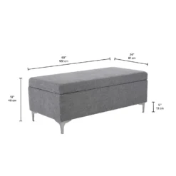 Ottoman avec rangement