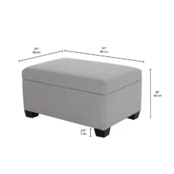 Ottoman avec rangement