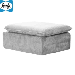 Ottoman en mousse roulé et compressé Sealy
