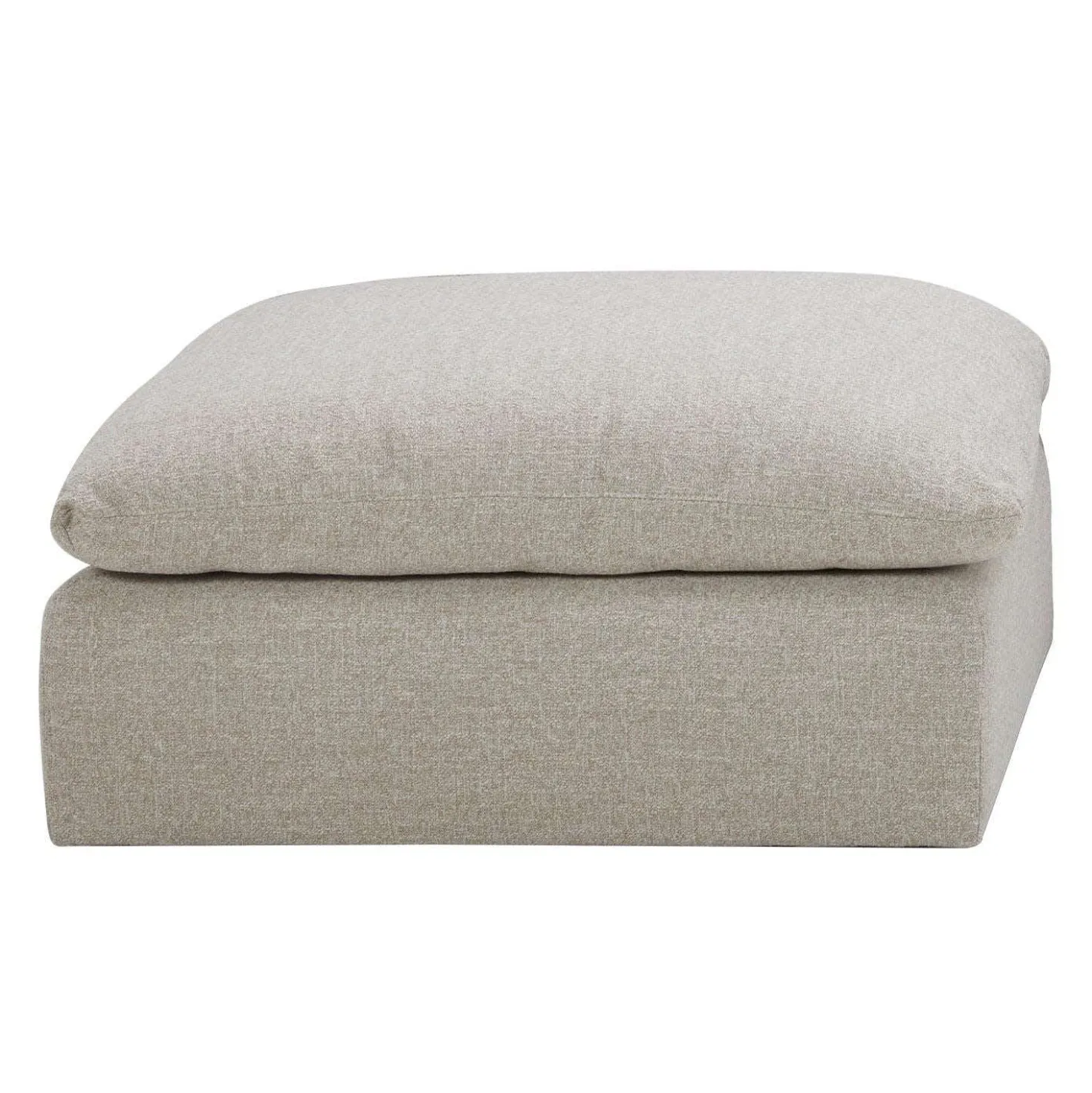 Ottoman en tissu - 40 x 40 x 20