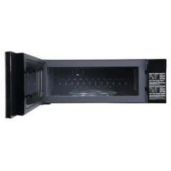 PANASONIC Micro-ondes/Hotte, Noir, 30", 400