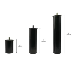 Pattes pour lits électriques de 3” et 6” - hauteur combinable de 9”