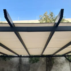 Pergola en acier 10' x 13' - beige