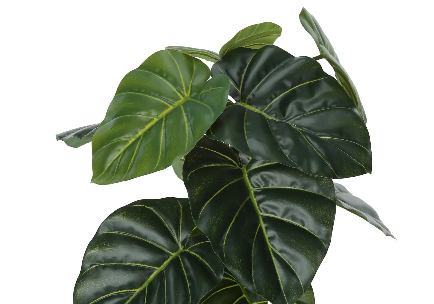 Plante artificielle - 24" h, alocasia intérieur pot 5"