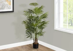 Plante artificielle - 47"H/areca palmier intérieur pot 5"