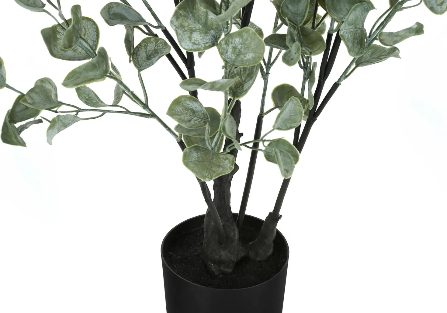 Plante artificielle - 35"H, eucalyptus intérieur pot 5"